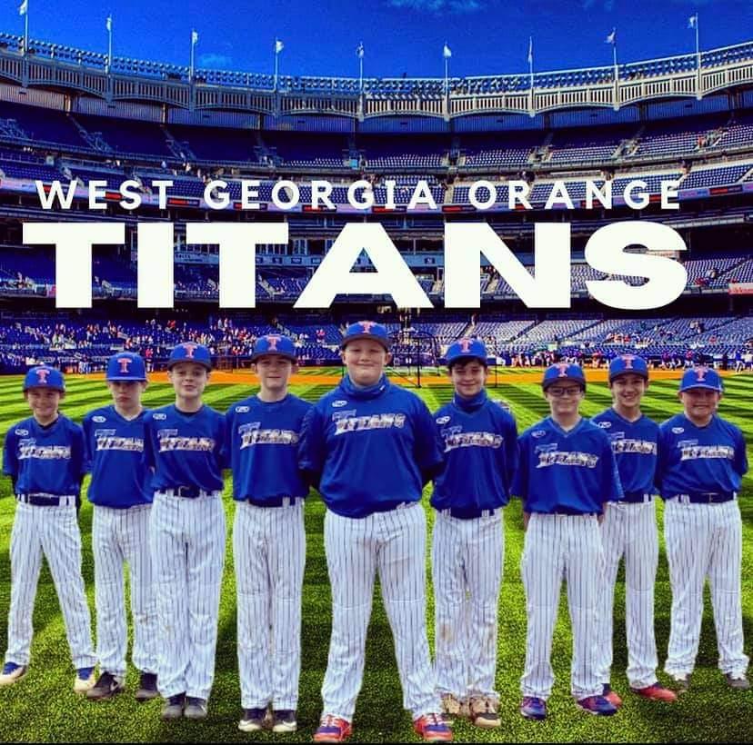 Grand Slam Sports Tournaments Baseball West GA Titans (Orange) 11UAA