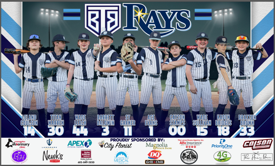 Grand Slam Sports Tournaments | Baseball | BTB Rays | 12U-AA