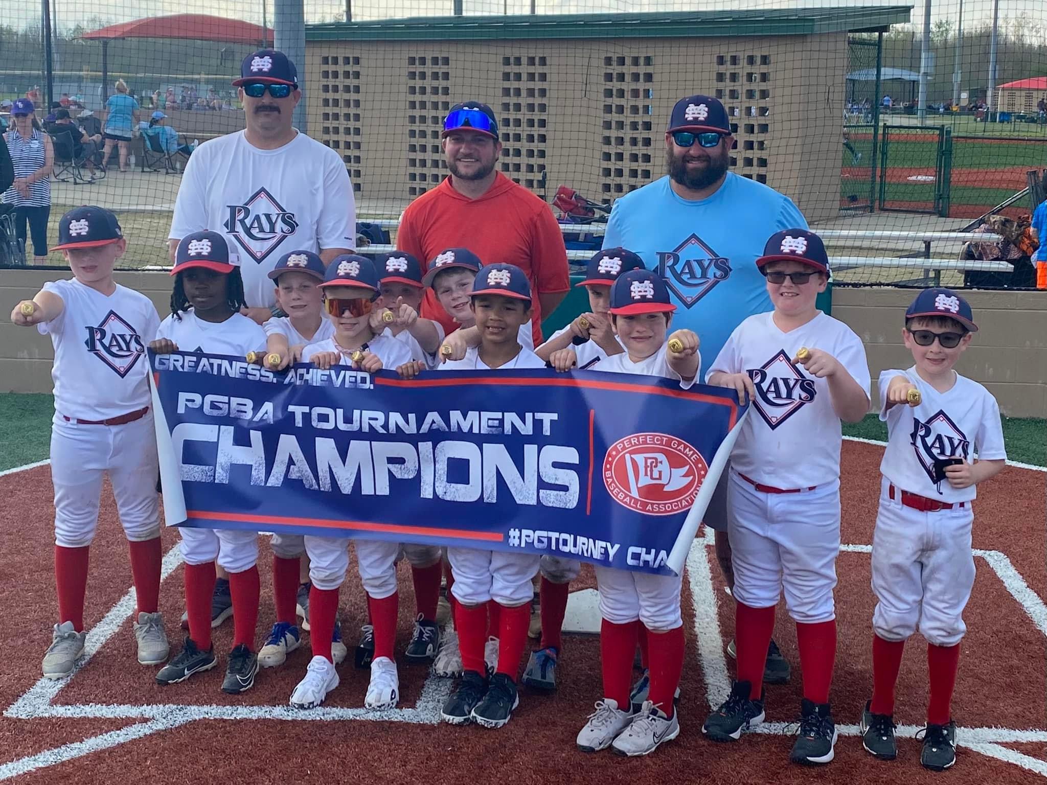 Grand Slam Sports Tournaments | Baseball | MS Rays White | 7U-AAA